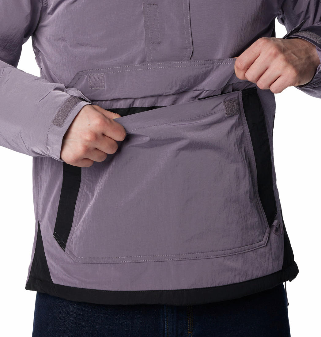 Columbia Men Grey Challenger Remastered Pullover Jacket
