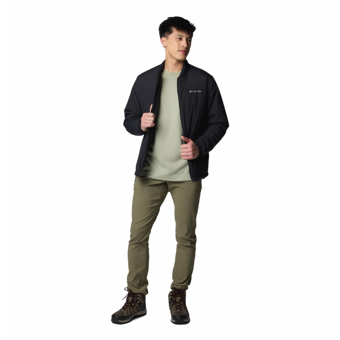 Columbia Mens Black Black Mesa Jacket