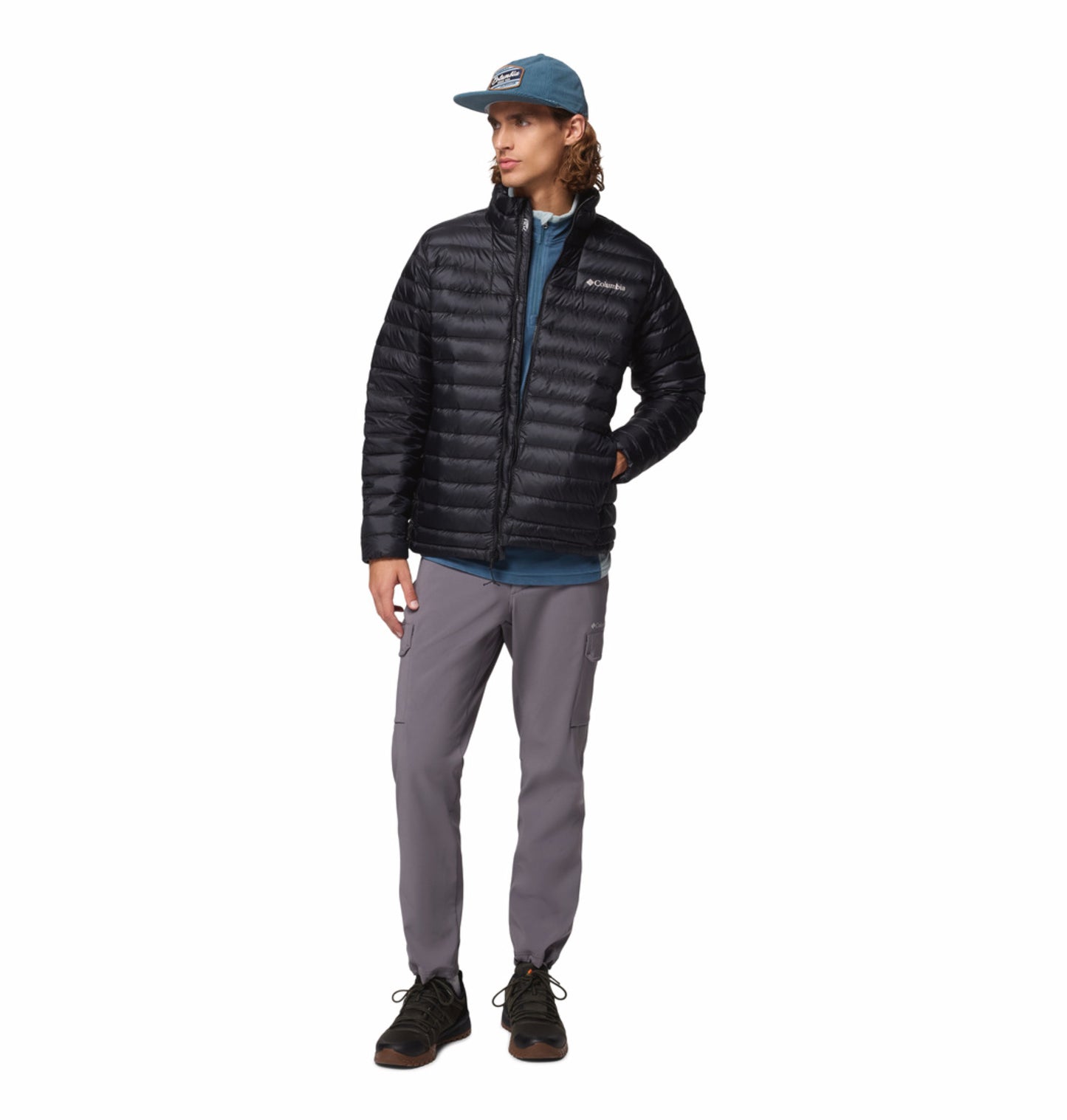 Columbia Men Black Omni-Shield Corelite Down Jacket