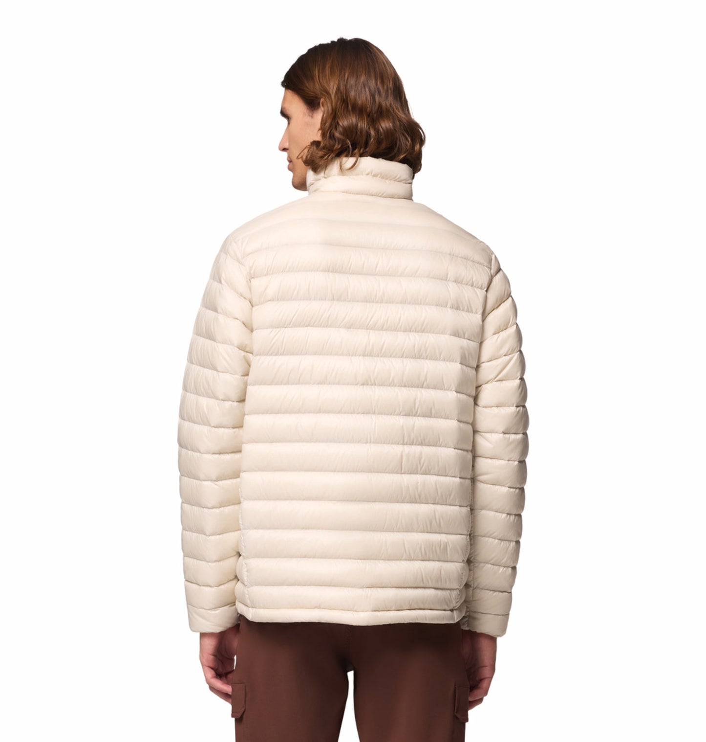 Columbia Men Beige Omni-Shield Corelite Down Jacket