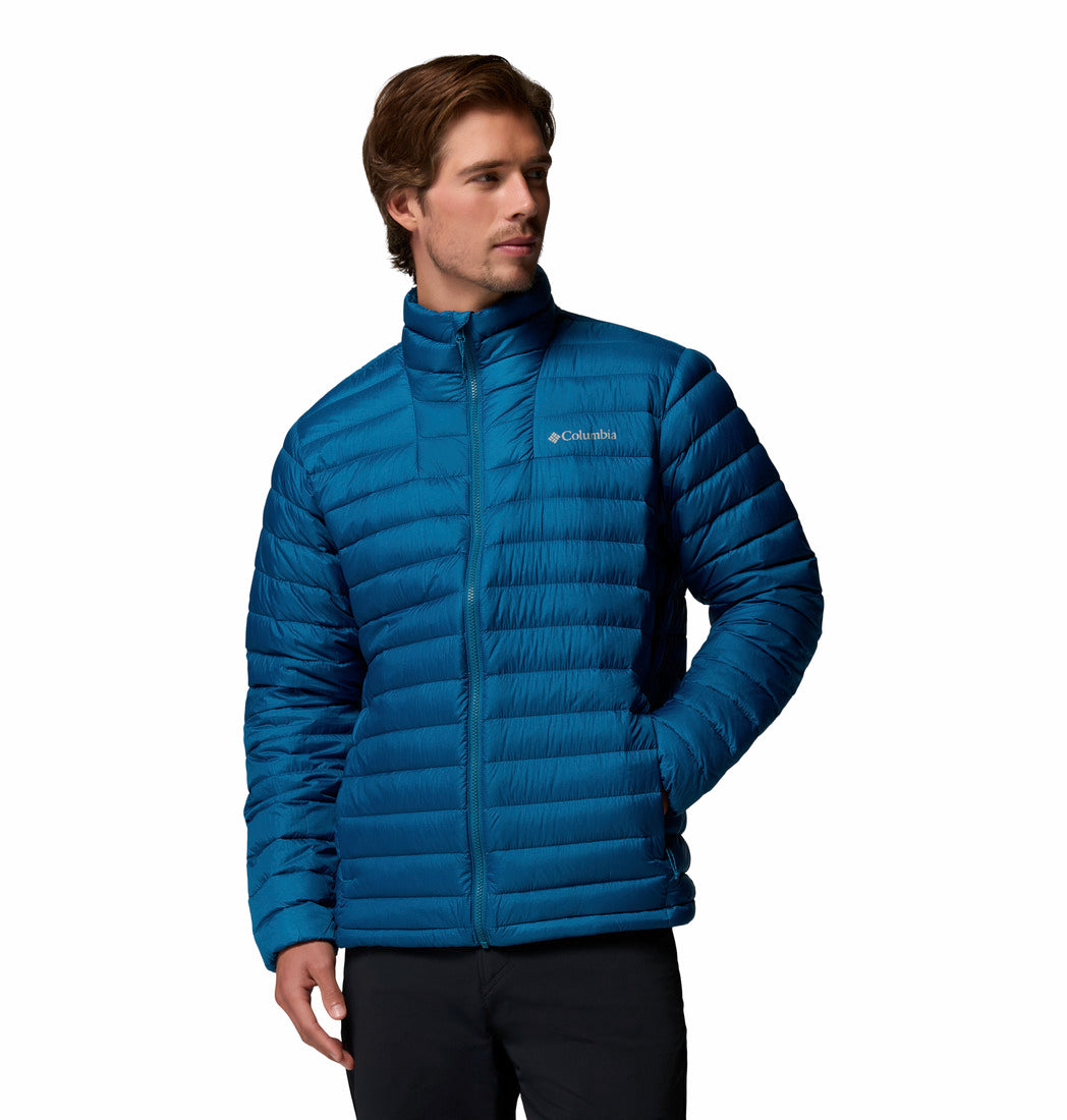 Columbia Men Blue Omni-Shield Corelite Down Jacket