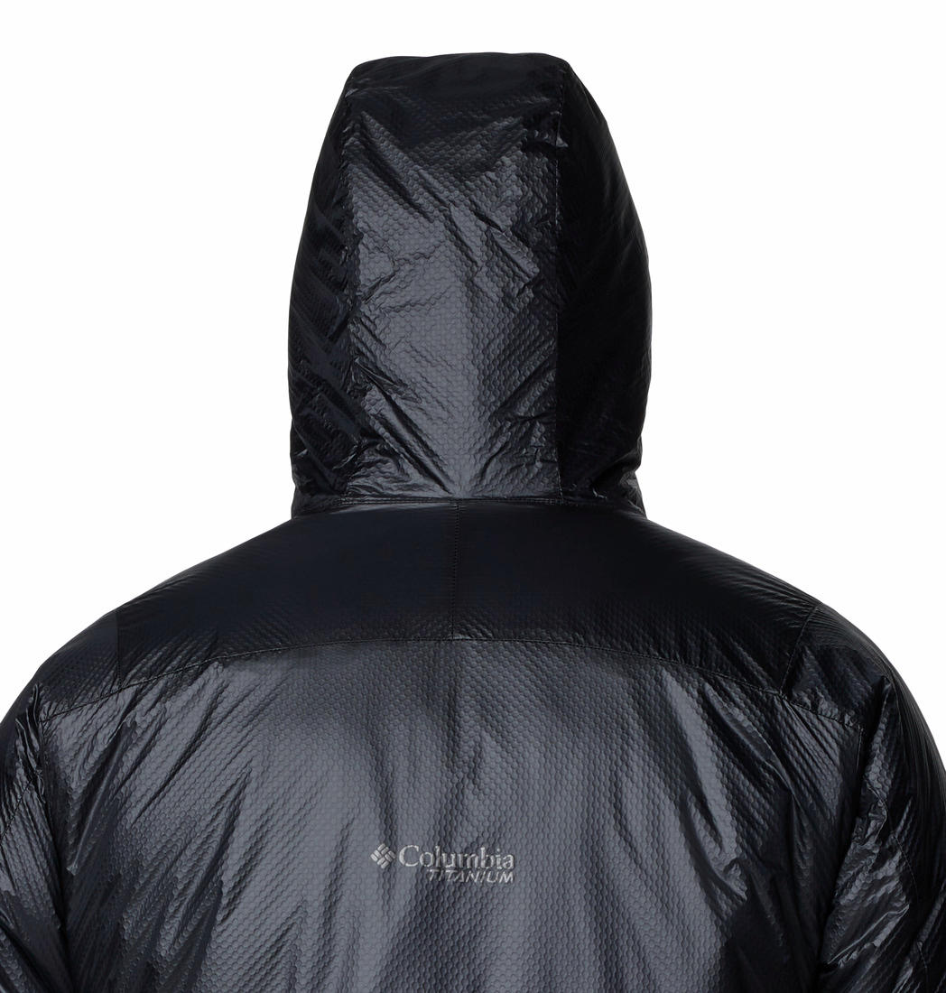 Columbia Mens Black Arch Rock II Hooded Jacket