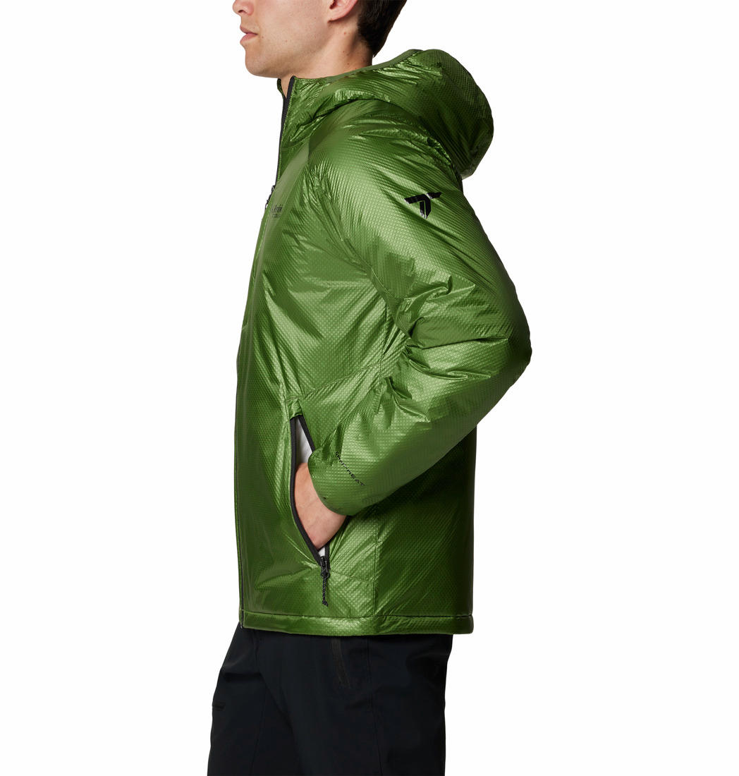 Columbia Mens Green Arch Rock II Hooded Jacket
