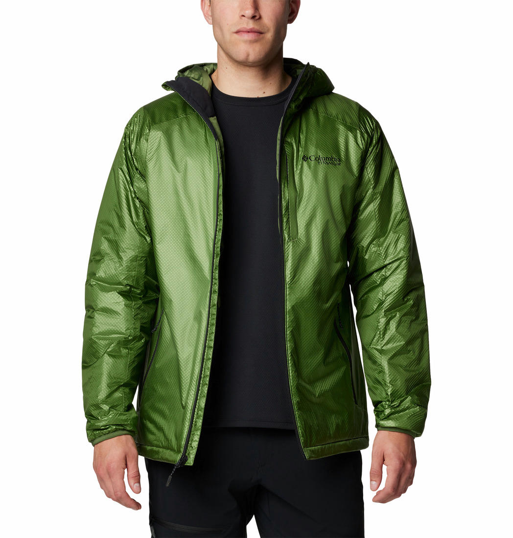 Columbia Mens Green Arch Rock II Hooded Jacket