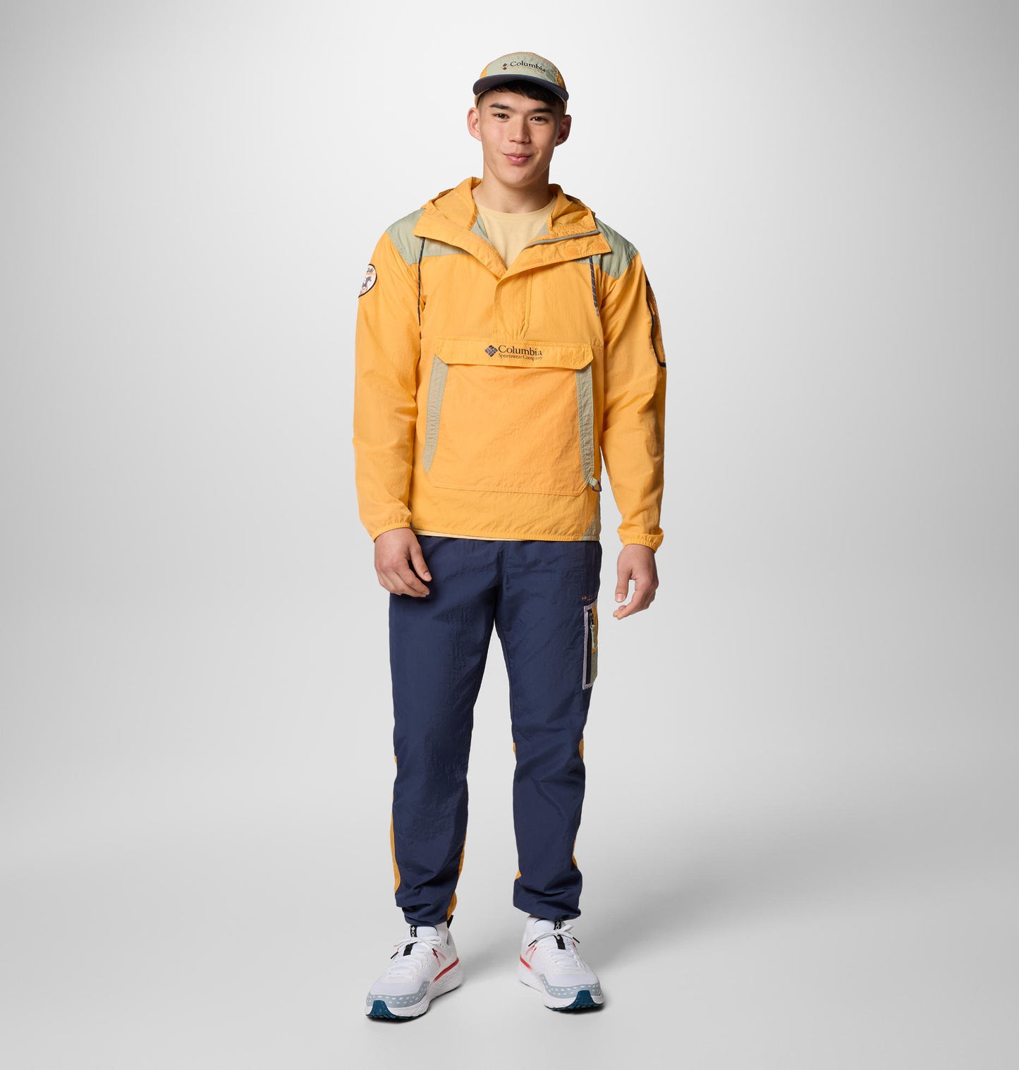 Columbia Mens Navy Blue Omni-Shield Challenger Wind and Water Resistant Jacket Pant