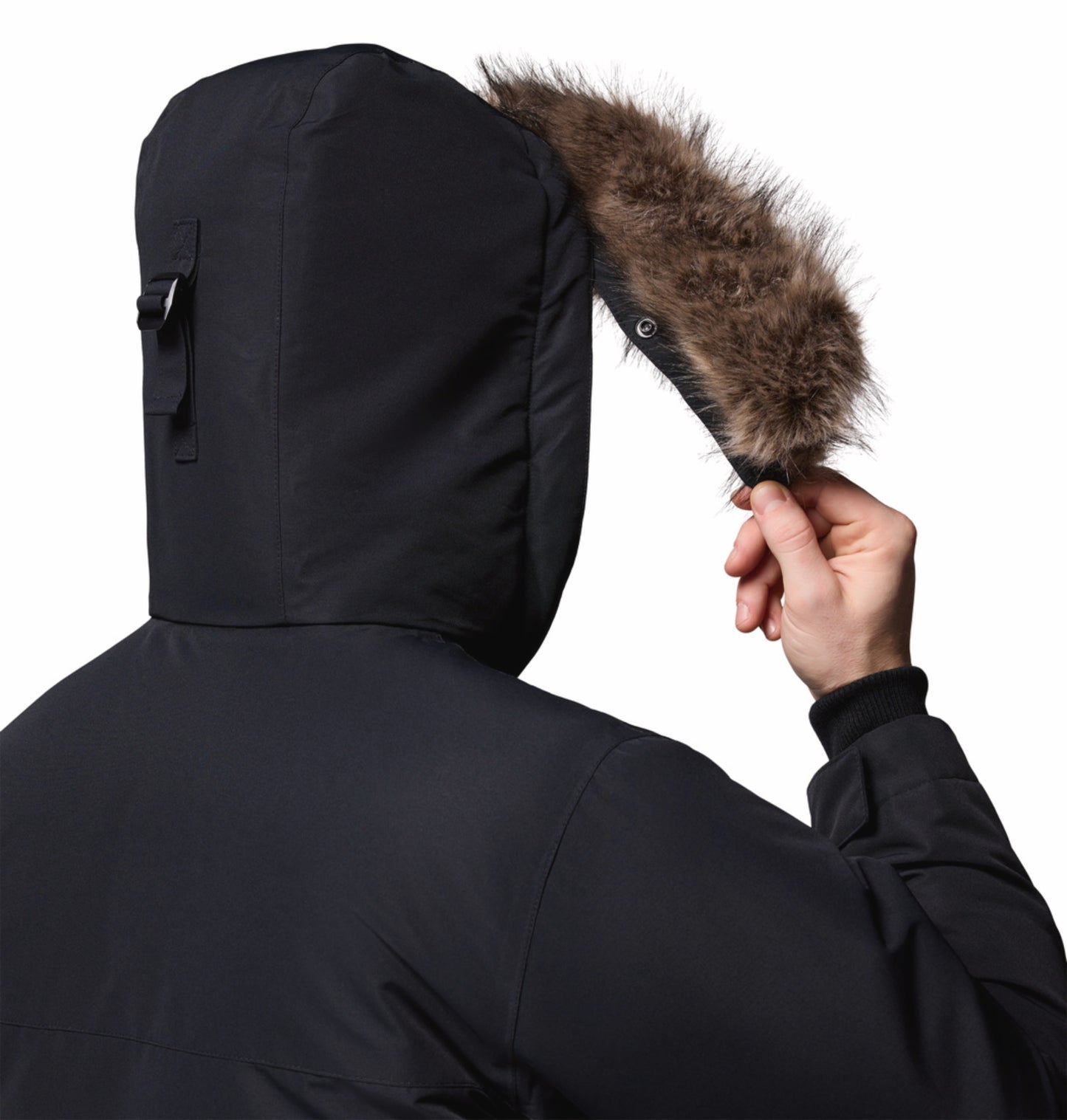 Columbia Men Black OmniHeat Infinity Cape Ridge Parka Jacket