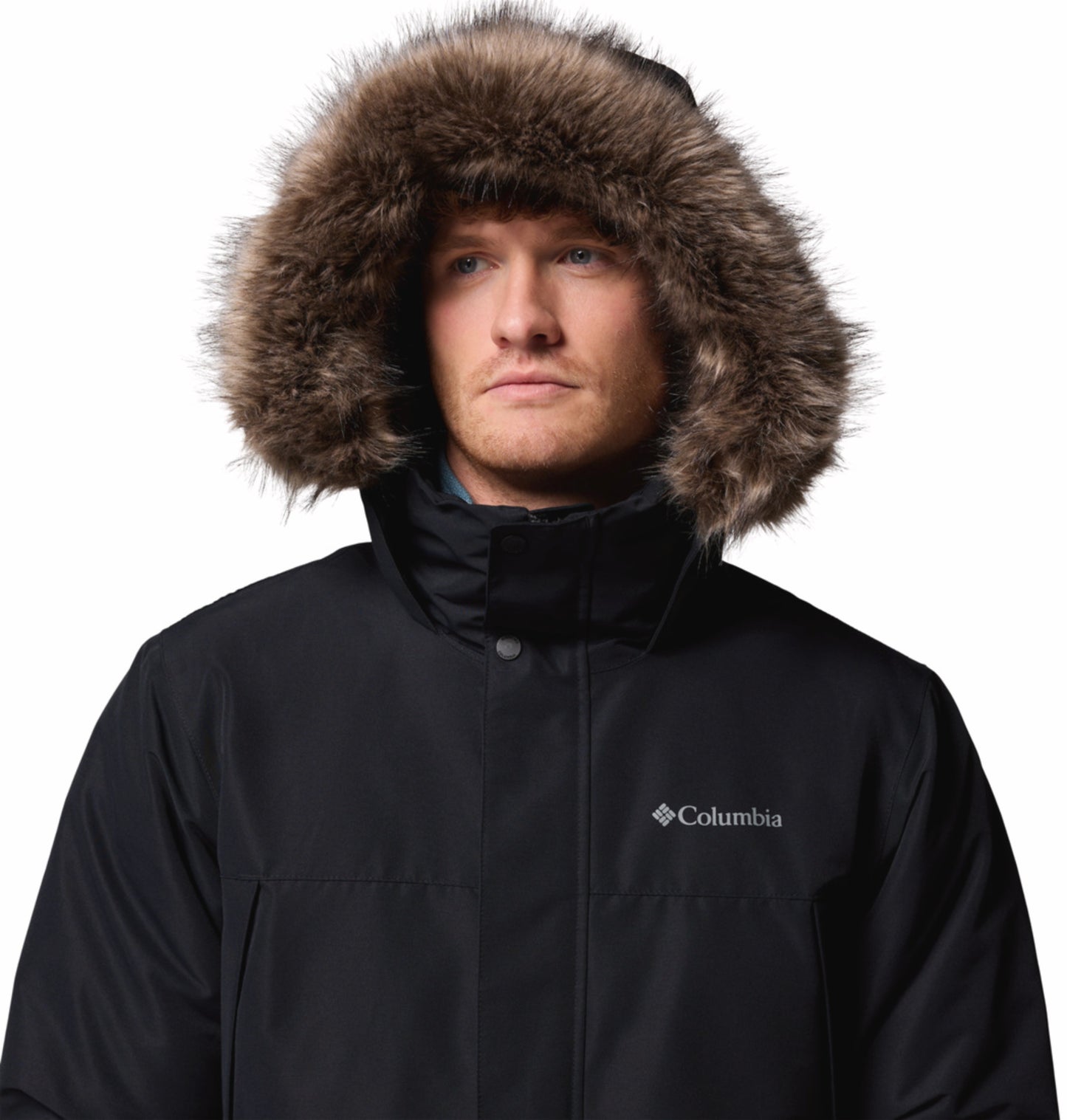 Columbia Men Black OmniHeat Infinity Cape Ridge Parka Jacket