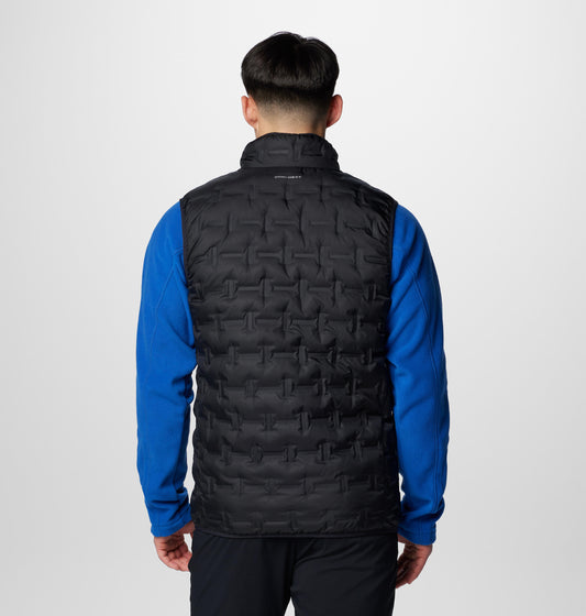 Columbia Mens Black Delta Ridge II Down Vest