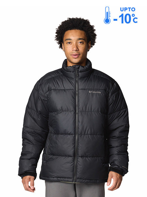 Columbia Men Black Omni-Heat Reflective Pike Lake II Down Jacket