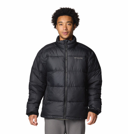men black omni heat reflective pike lake ii down jacket