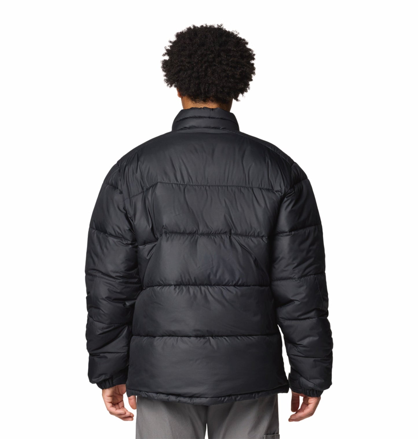 men black omni heat reflective pike lake ii down jacket