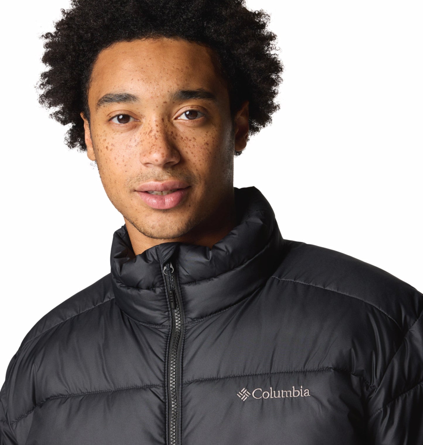 men black omni heat reflective pike lake ii down jacket