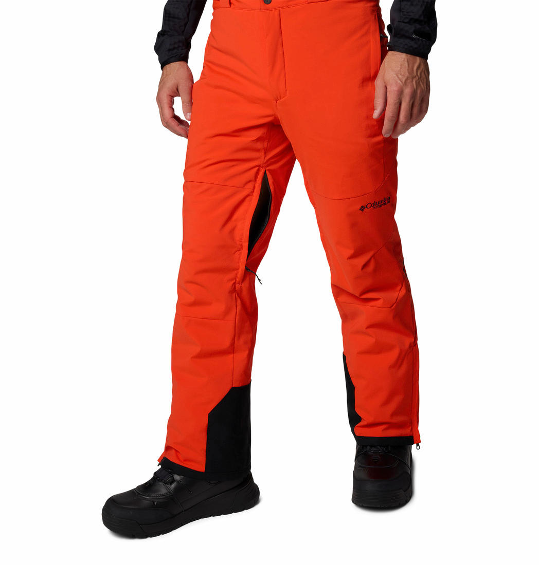 Columbia Mens Orange Cirque Bowl Pant