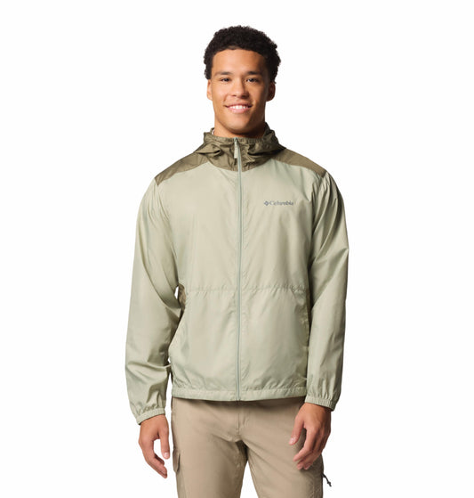 Columbia Mens Green Omni-Shield Flashback II Wind and Water Resistant Jacket