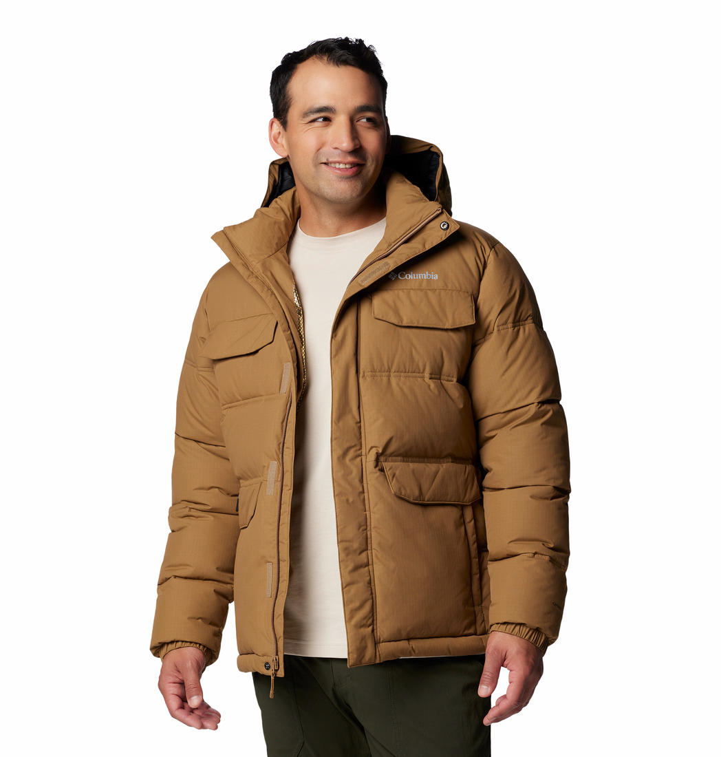 Columbia Mens Brown Landroamer Puffer Jacket