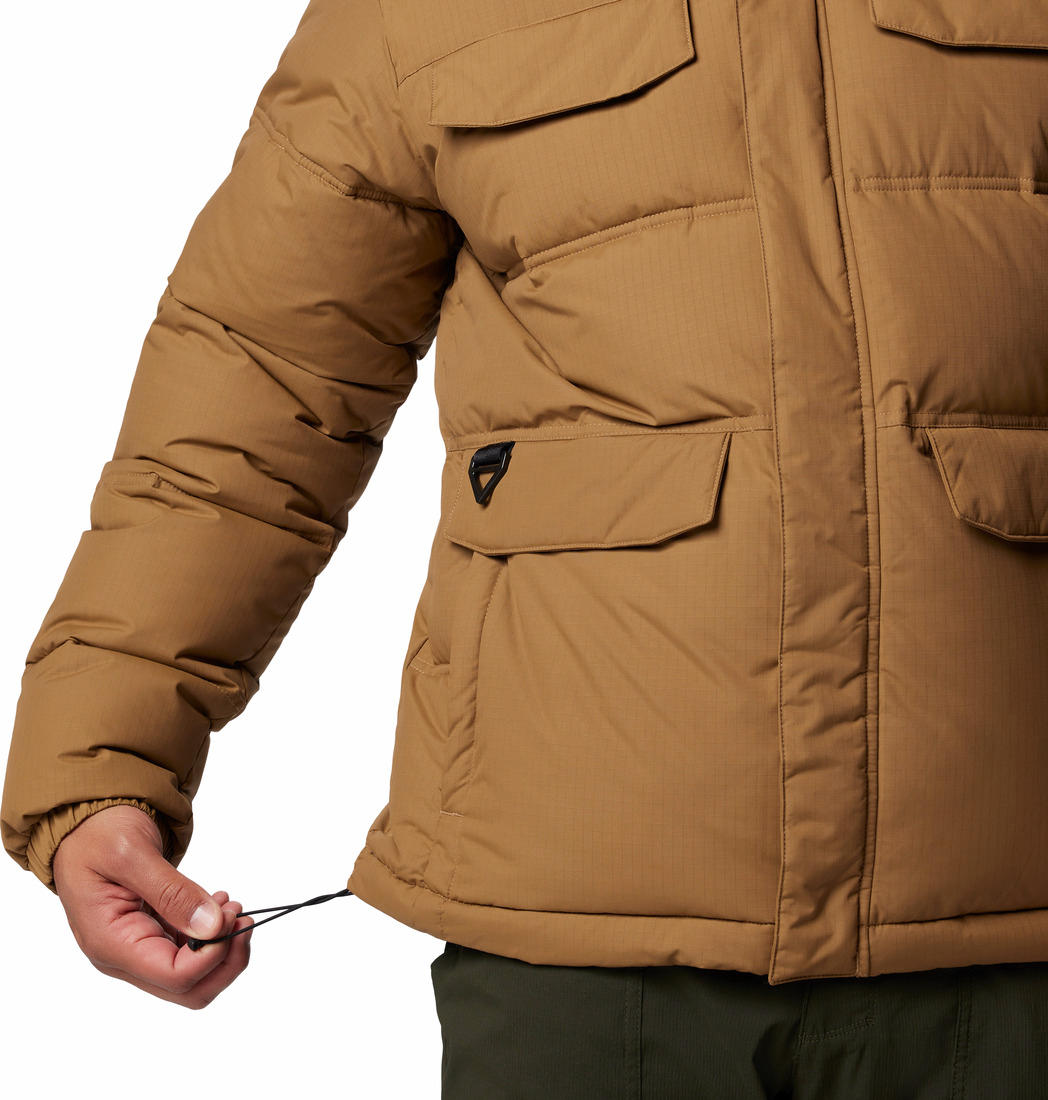 Columbia Mens Brown Landroamer Puffer Jacket