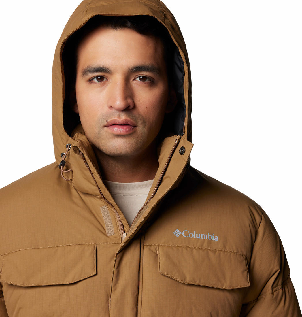 Columbia Mens Brown Landroamer Puffer Jacket