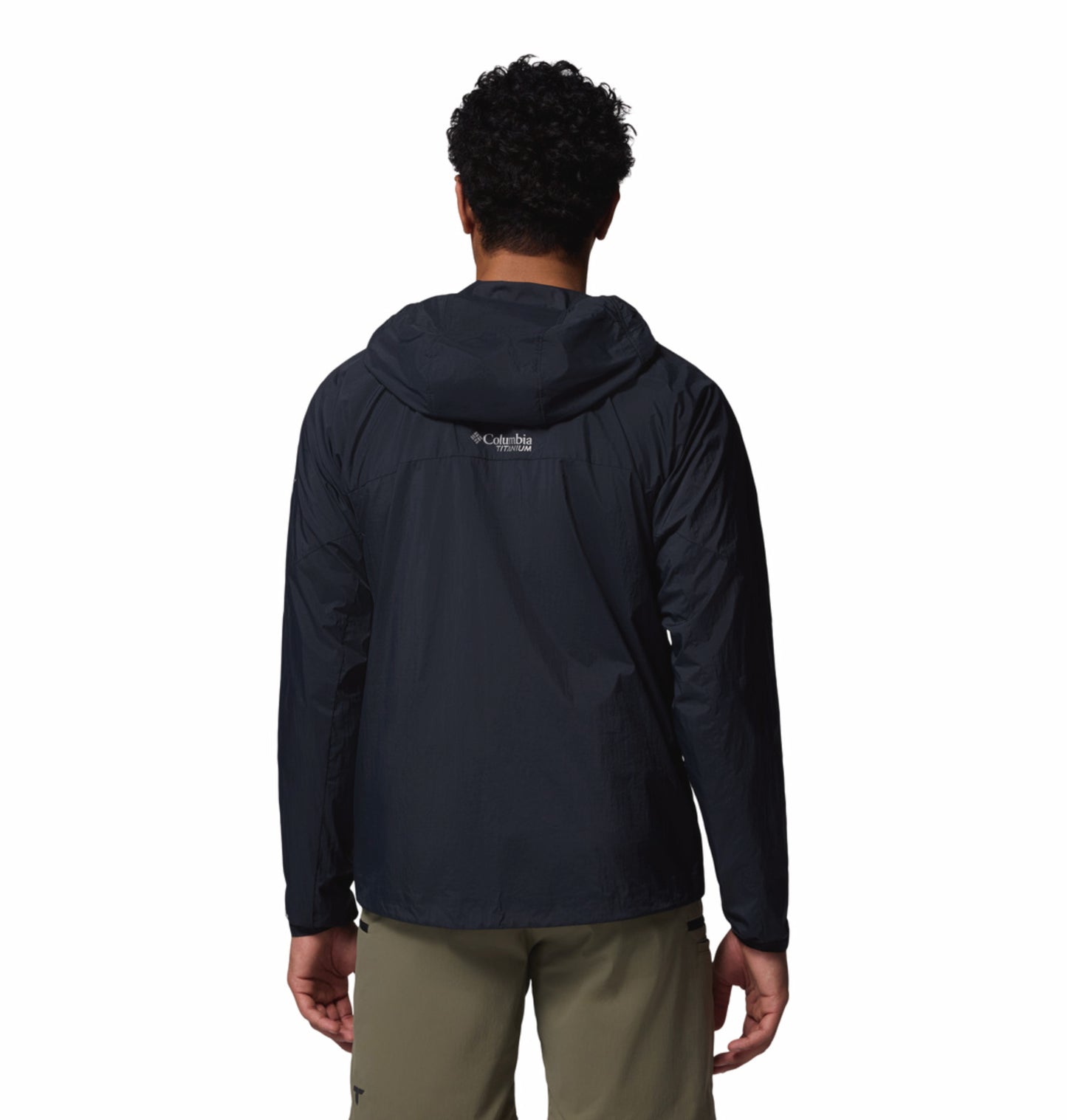 Columbia Men Black Omni-Shade Khyex Pro Windbreaker