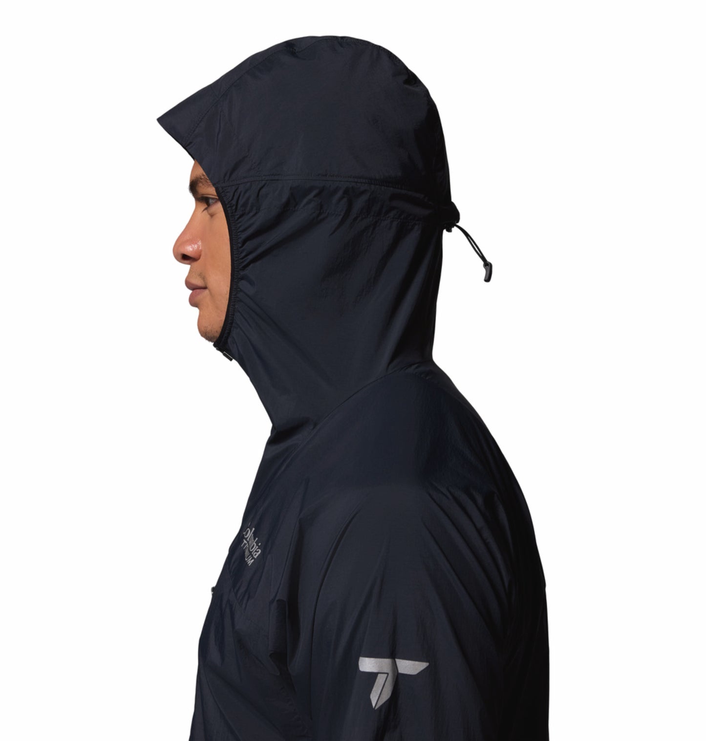 Columbia Men Black Omni-Shade Khyex Pro Windbreaker