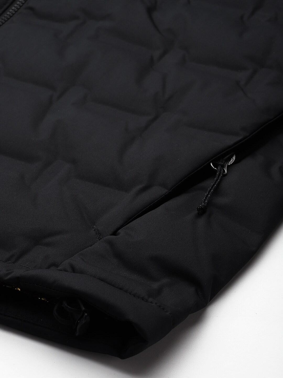 Columbia Men Black Grand Trek II Down Hooded Jacket