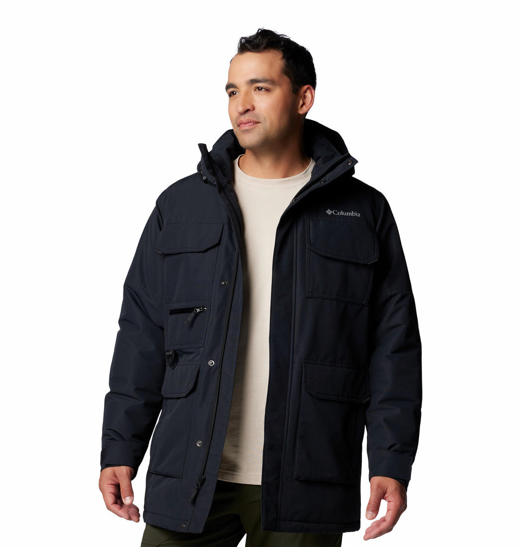 Columbia Mens Black Landroamer II Parka Jacket