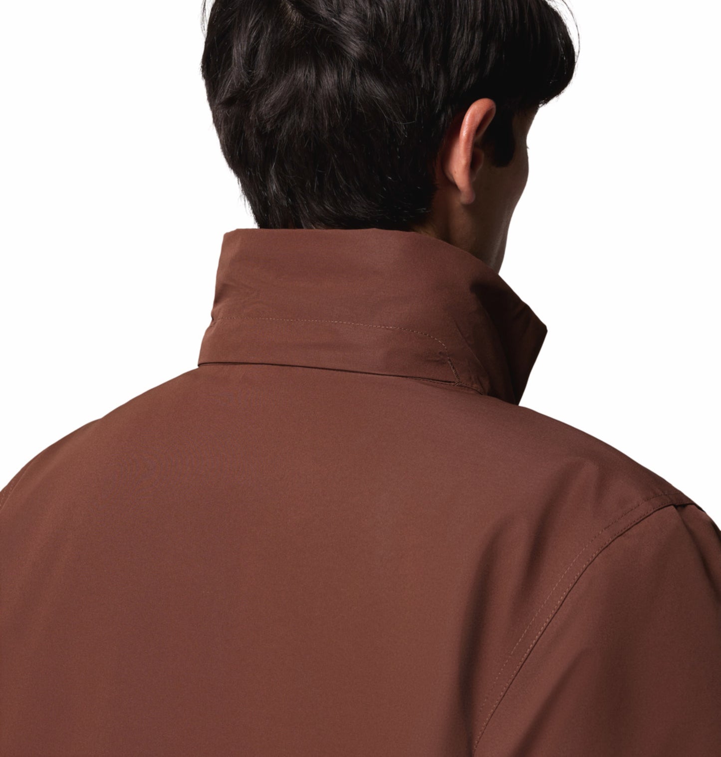 Columbia Men Brown Omni-Heat Inifnity Landroamer II Parka Hooded Down Jacket