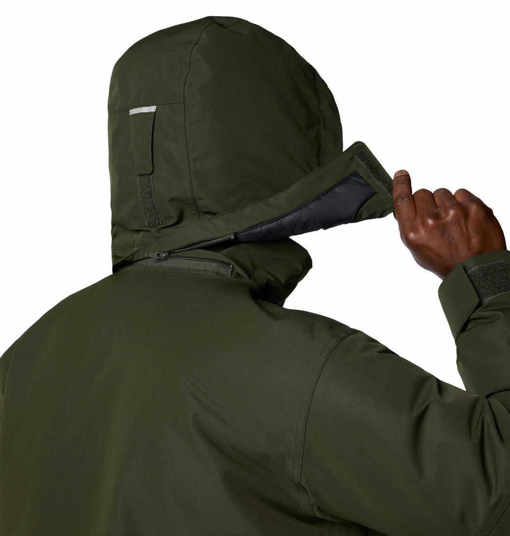 Columbia Mens Green Landroamer II Parka Jacket