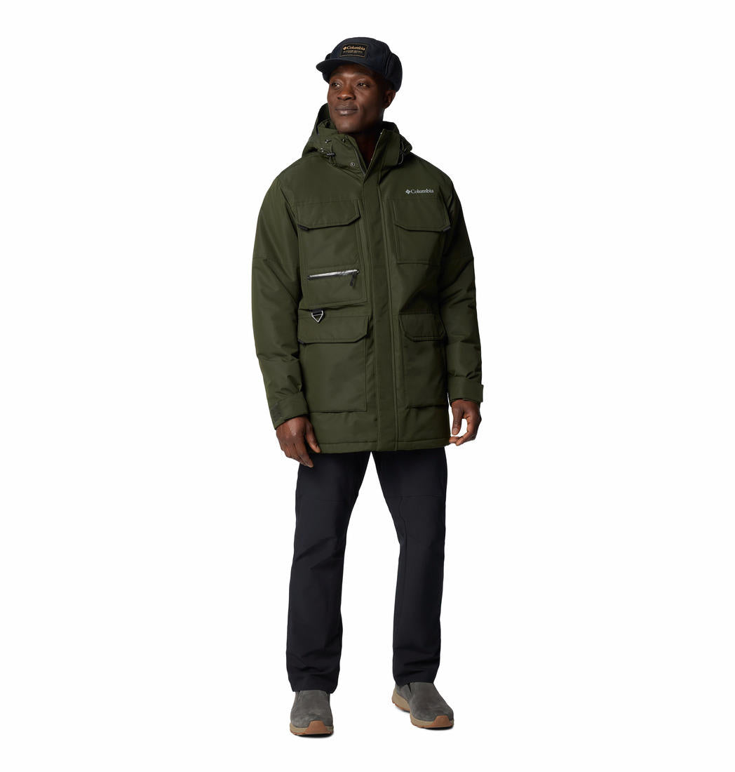Columbia Mens Green Landroamer II Parka Jacket