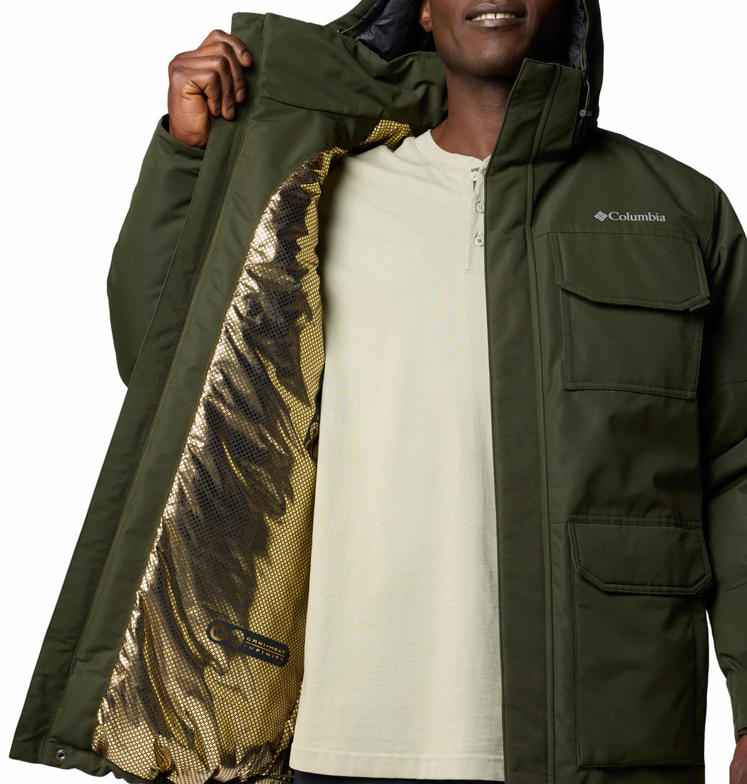 Columbia Mens Green Landroamer II Parka Jacket