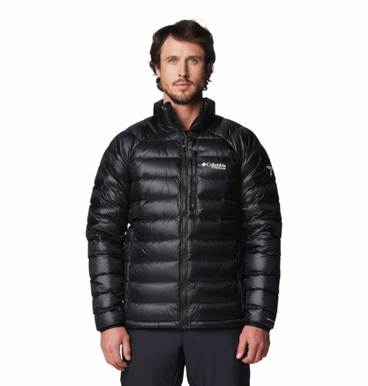 Columbia Men Black Omni-Heat Arctic Arctic Crest Down Jacket