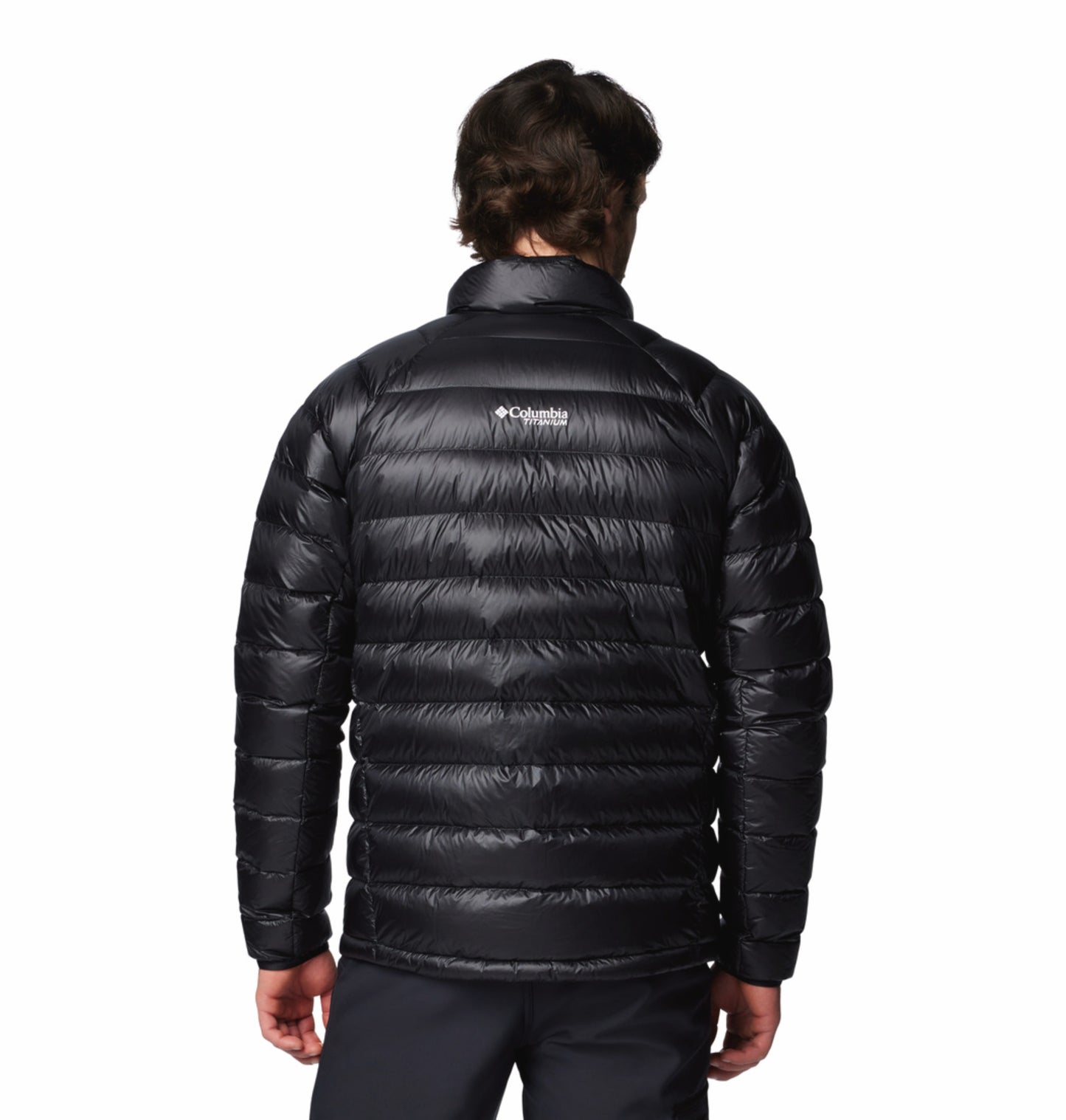 Columbia Men Black OmniHeat Arctic Crest Down Jacket