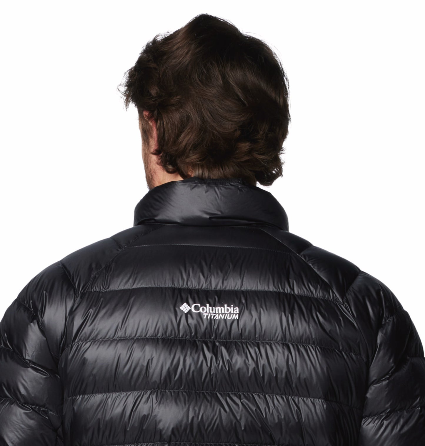 Columbia Men Black OmniHeat Arctic Crest Down Jacket