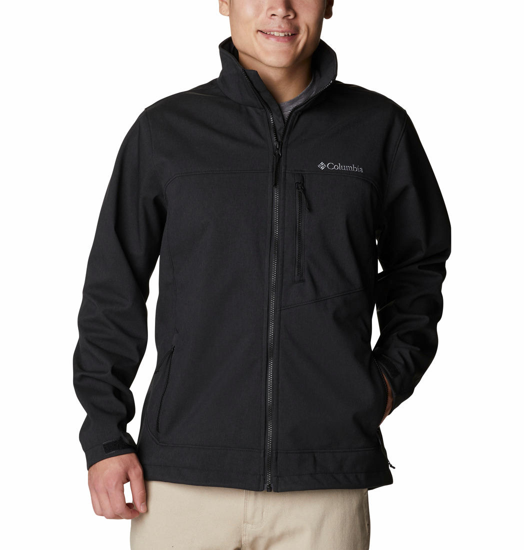 Columbia Men Black Cruiser Valley Soft Shell Jacket