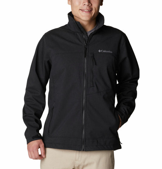 Columbia Men Black Cruiser Valley Soft Shell Jacket