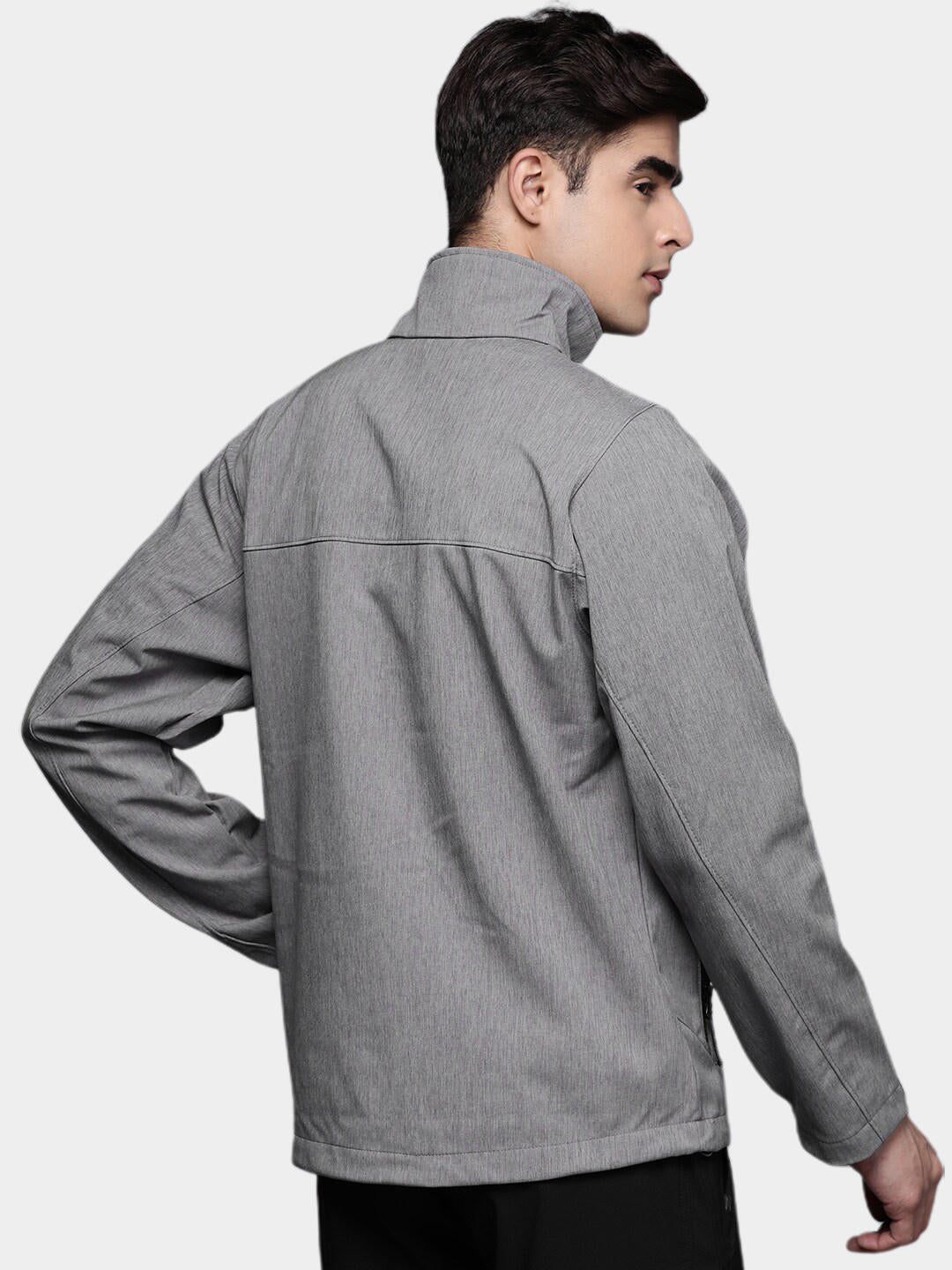 Columbia Men Grey Cruiser Valley Soft Shell Jacket