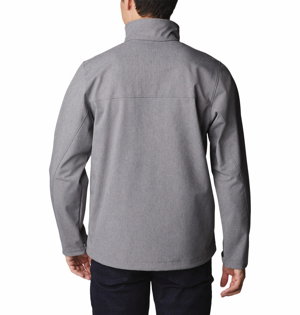 Columbia Men Grey Cruiser Valley Soft Shell Jacket