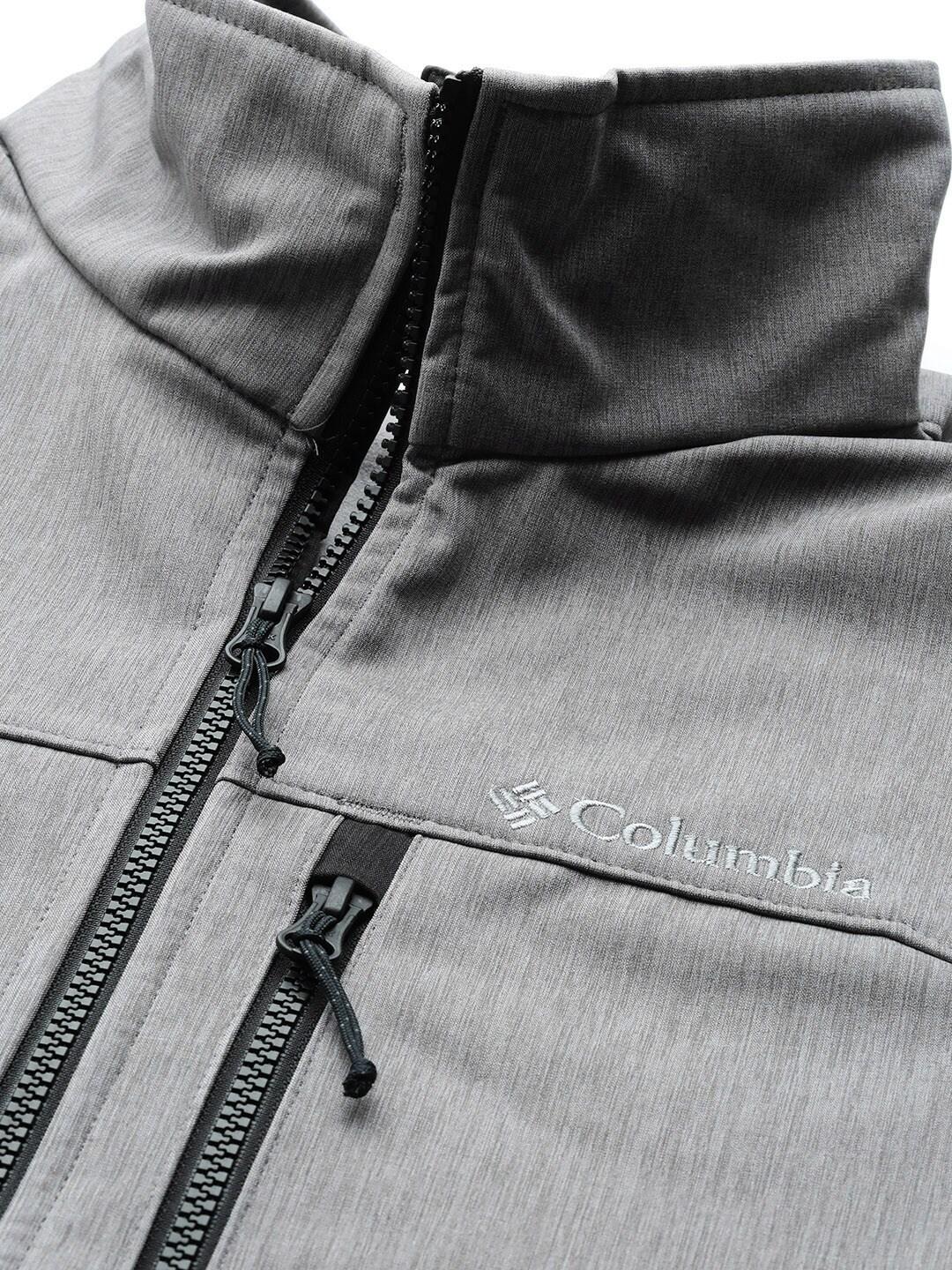 Columbia Men Grey Cruiser Valley Soft Shell Jacket