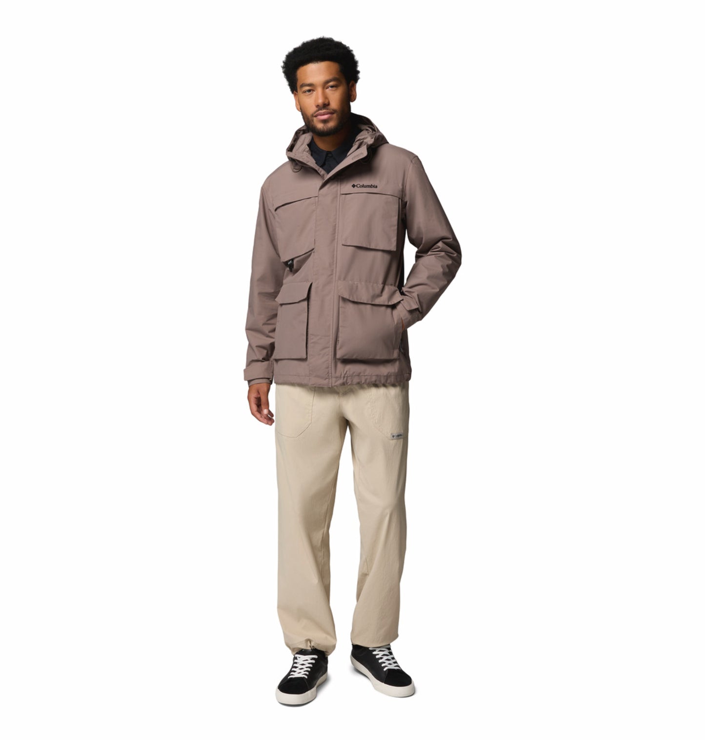 Columbia Men Mauve Omni-Tech Landroamer II Insulated Parka