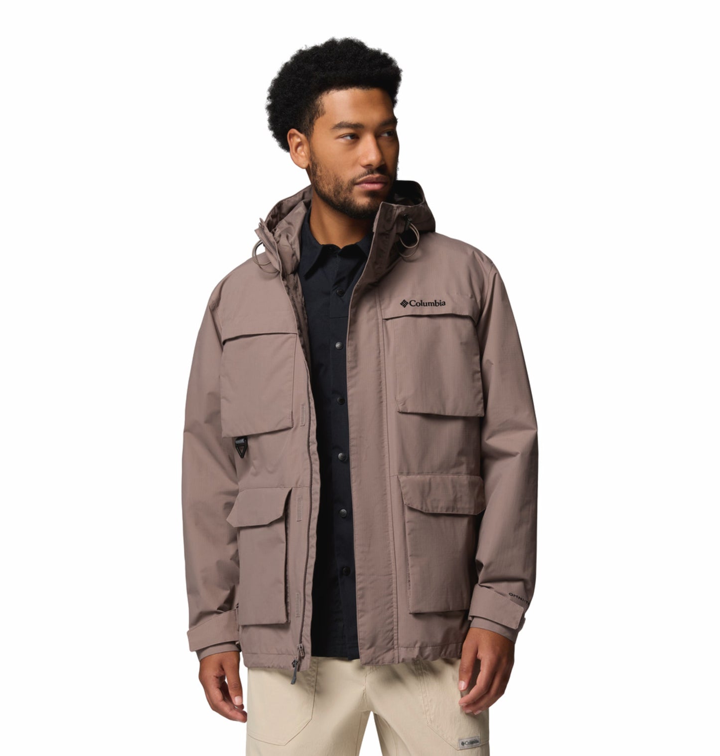 Columbia Men Mauve Omni-Tech Landroamer II Insulated Parka