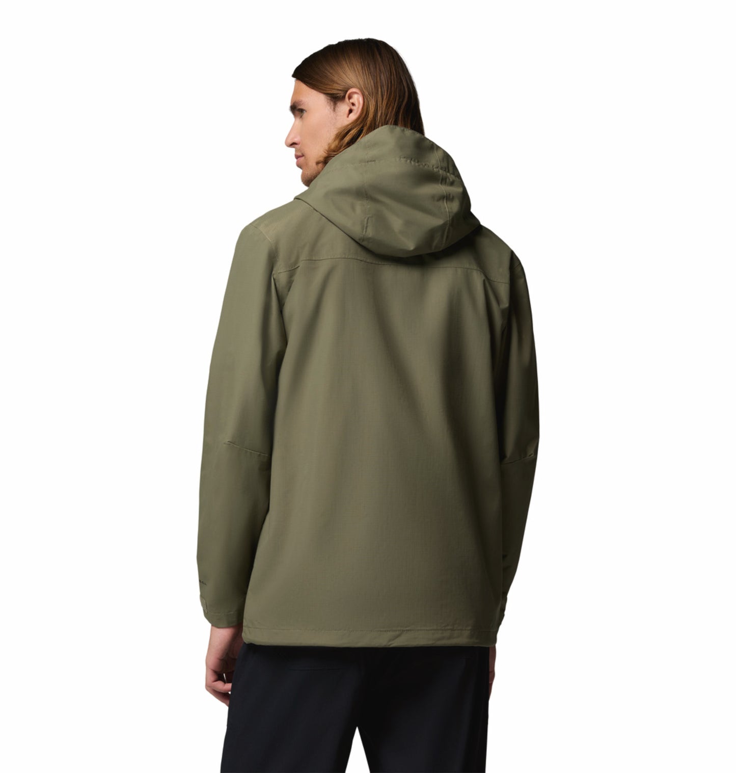 Columbia Men’s Olive Green Omni-Tech Waterproof Landroamer II Rain Jacket