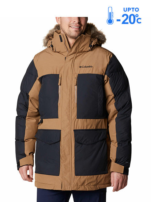 Columbia Men Brown Marquam Peak Fusion Parka