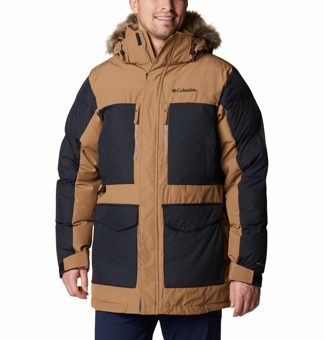 Columbia Men Brown Marquam Peak Fusion Parka Jacket