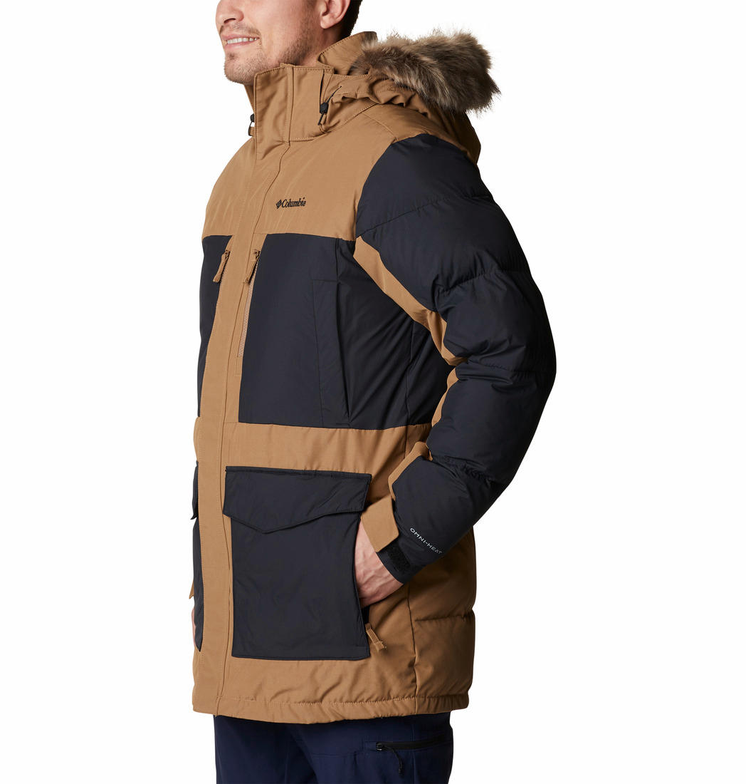Columbia Men Brown Marquam Peak Fusion Parka Jacket