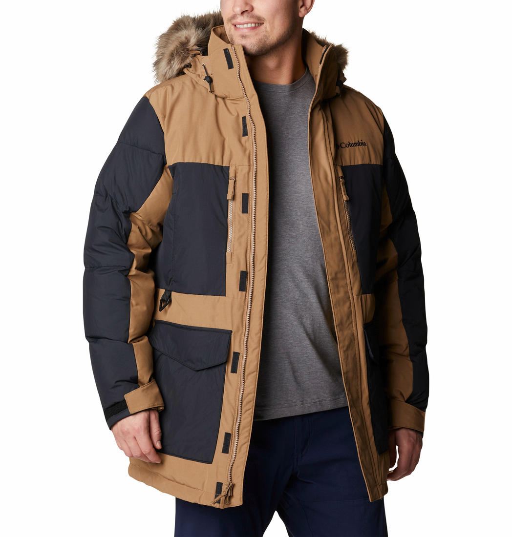 Columbia Men Brown Marquam Peak Fusion Parka Jacket