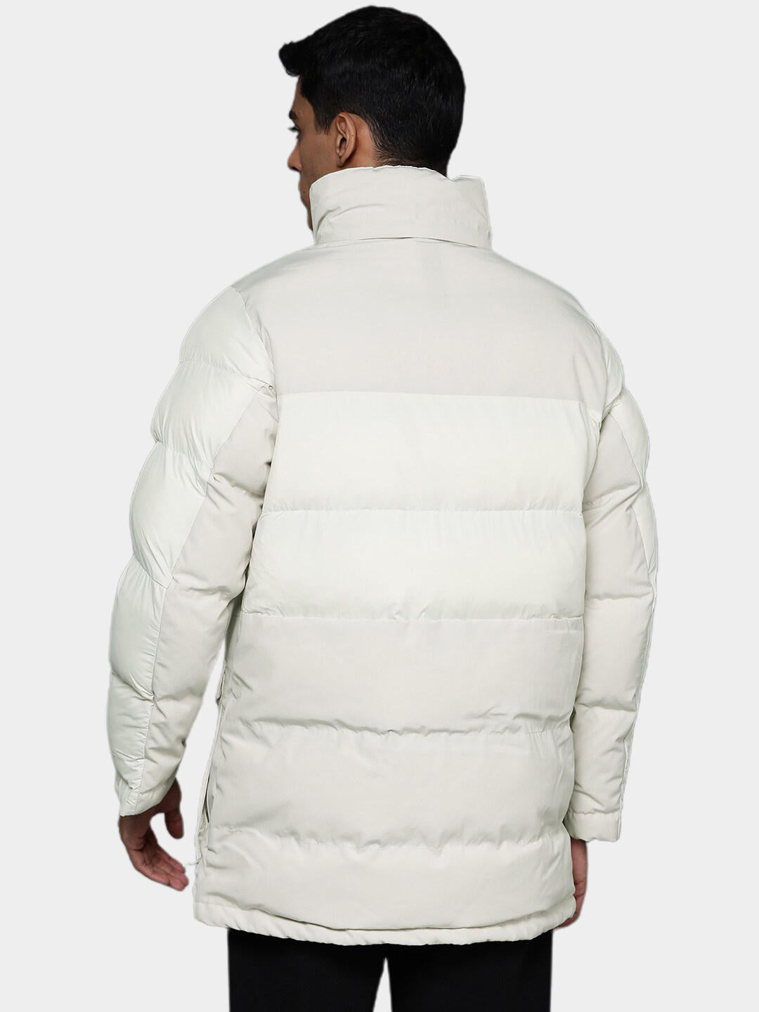 Columbia Men Beige Marquam Peak Fusion Parka Jacket