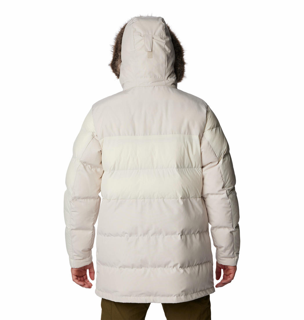 Columbia Men Beige Marquam Peak Fusion Parka Jacket