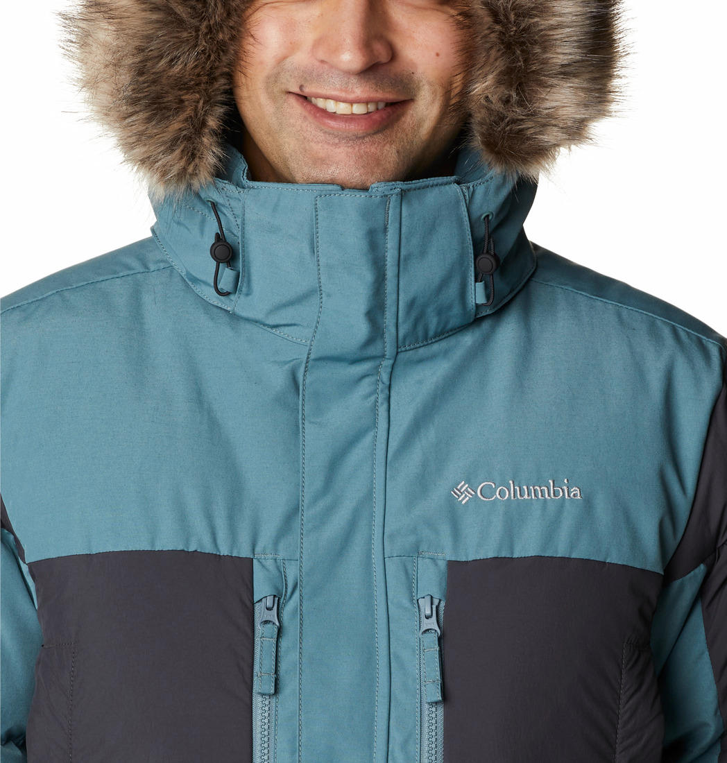 Columbia Men Green Marquam Peak Fusion Parka Jacket