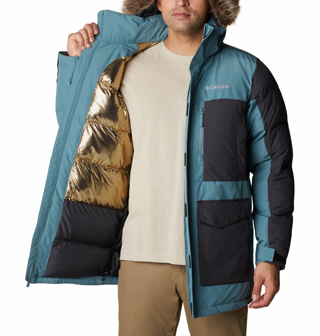 Columbia Men Green Marquam Peak Fusion Parka Jacket