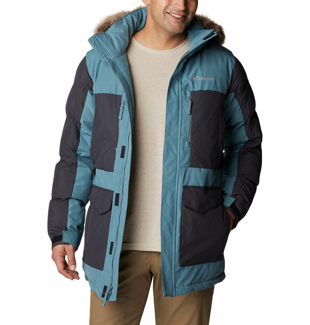 Columbia Men Green Marquam Peak Fusion Parka Jacket