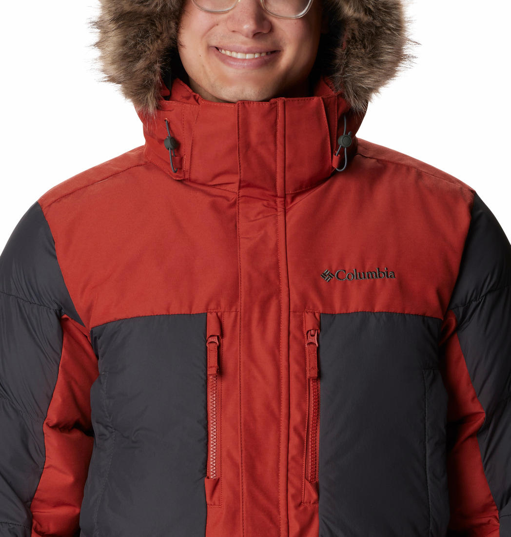 Columbia Men Orange Marquam Peak Fusion Parka Jacket